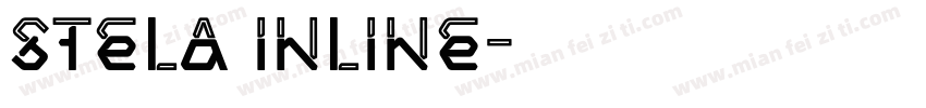 Stela Inline字体转换